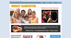 Desktop Screenshot of greathaircutsaustin.com